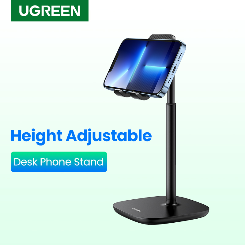 UGREEN Multi-Angle Height Adjustable Mobile Phone Stand Holder for SAMSUNG, Apple iPhone, Xiaomi, LG, Huawei, ASUS, VIVO