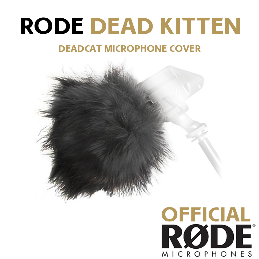 Rode Dead Kitten Artificial Fur Wind Shield